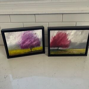 Casco Bay Watercolor Framed Art (Set of 2)